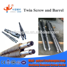 Counter Rotating Conical Twin Screw Barrel for PVC/RPVC/UPVC Pipe